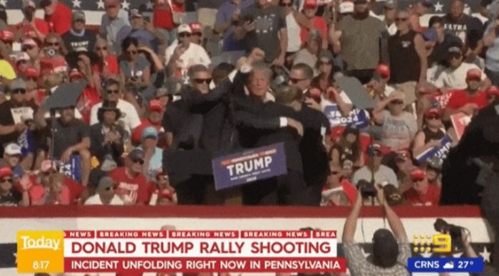 特朗普遭枪击