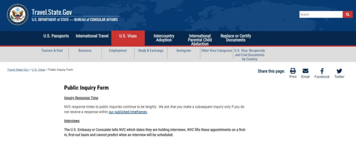 查询NVC案件状态