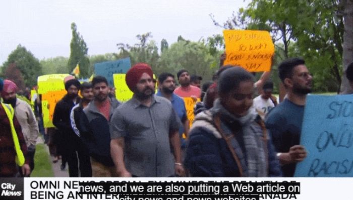 印度留学生抗议潮