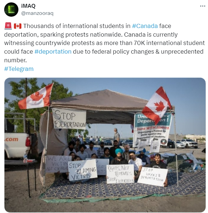 印度留学生抗议潮