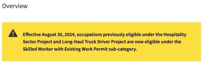 Skilled Worker With Existing Work Permit