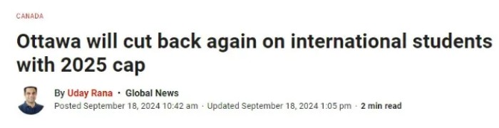 加拿大移民部长连续宣布多条限令