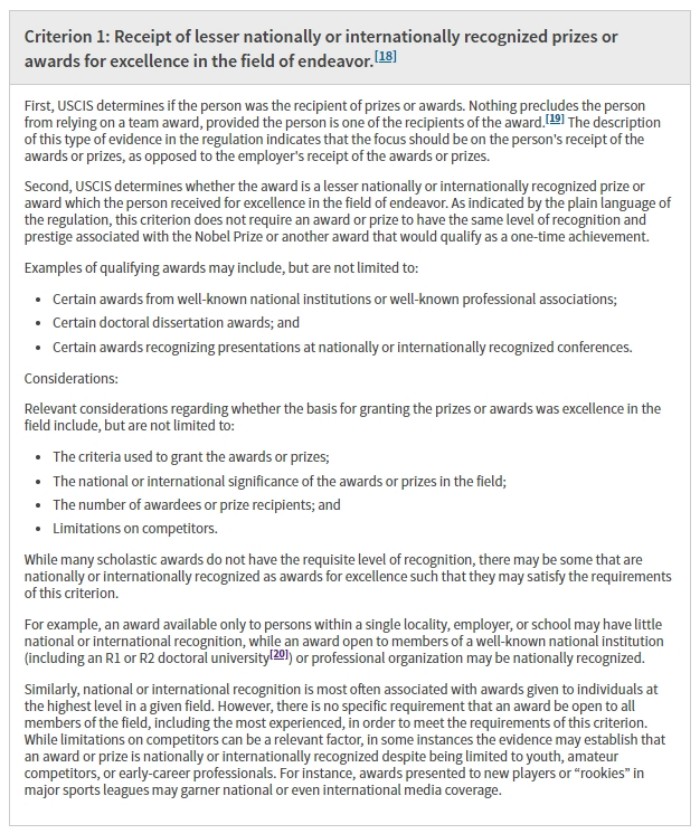 获得国家或国际级奖项