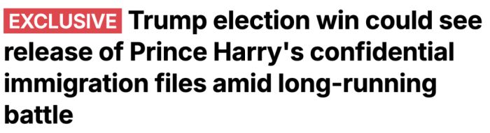 哈里王子移民文件公开