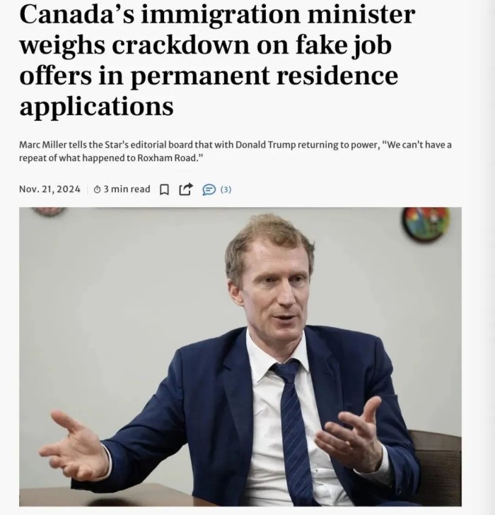 加拿大将取消LMIA加分