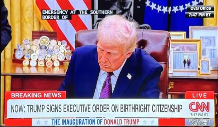 特朗普废除出生公民权