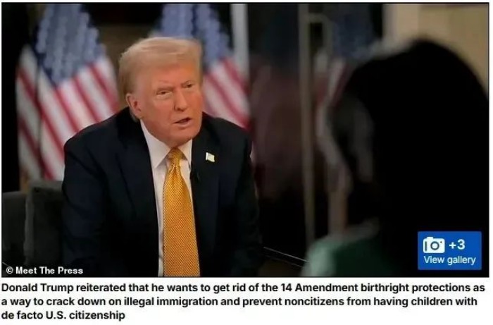 特朗普废除出生公民权