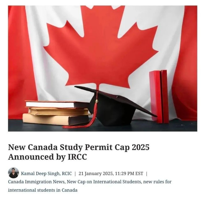 加拿大官宣2025学签申请上限 加拿大官宣2025学签申请上限