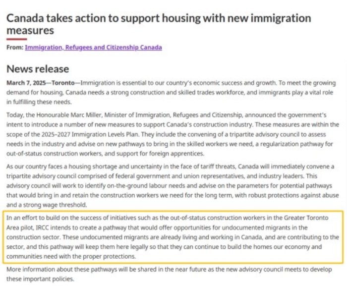 加拿大需要建筑工人