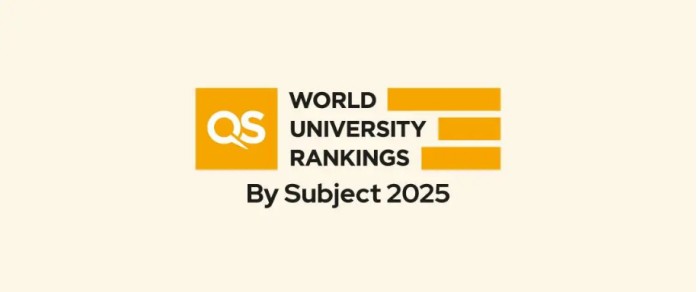 QS发布最新2025世界大学学科排名