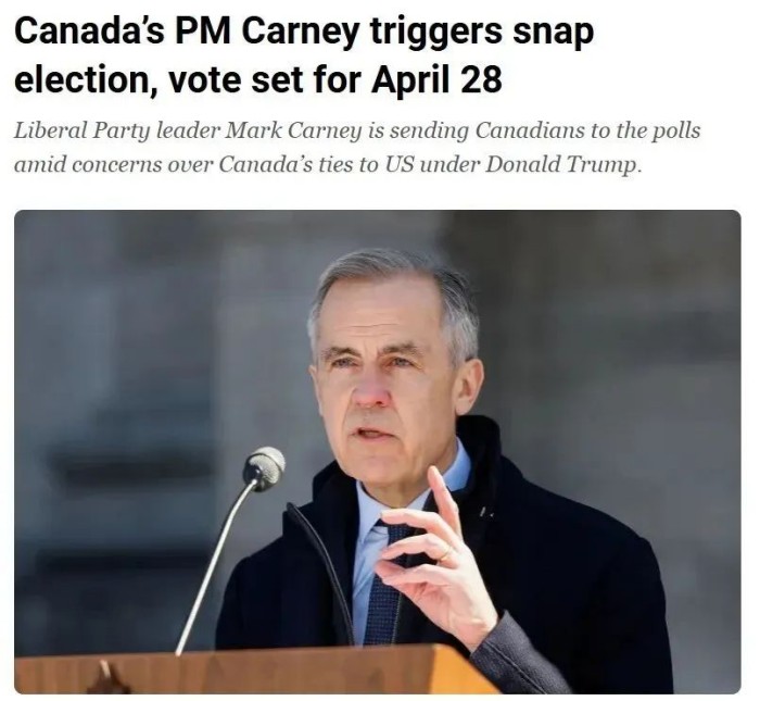 加拿大总理马克卡尼