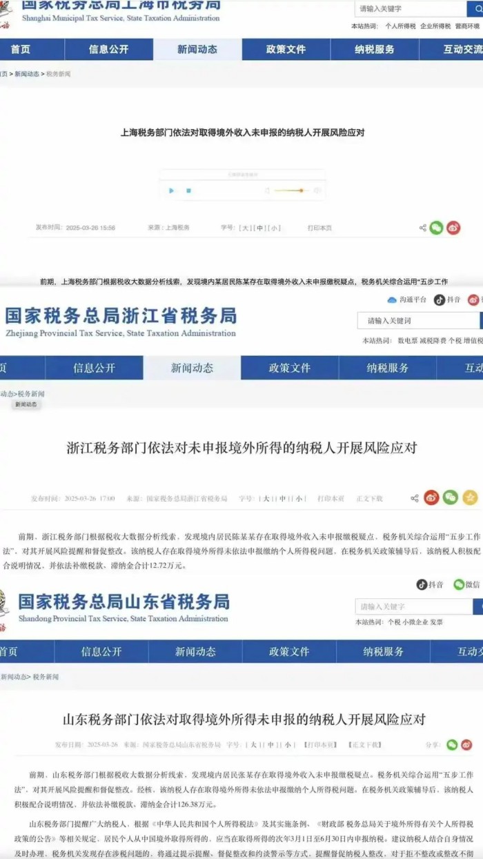 境外收入需进行申报