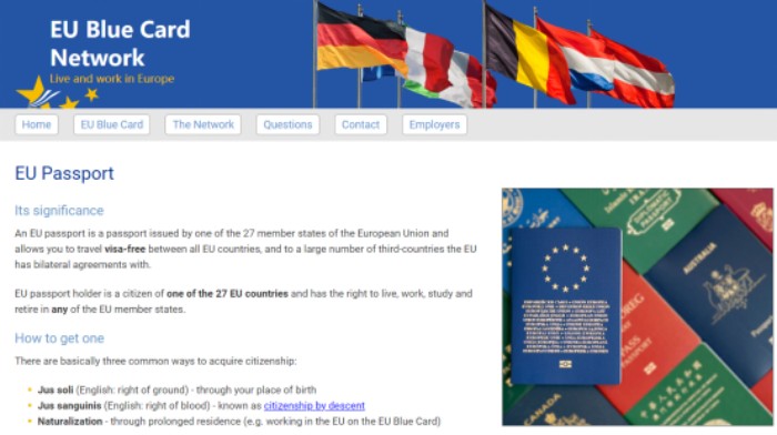 不用长期居住也能快速获取欧盟身份