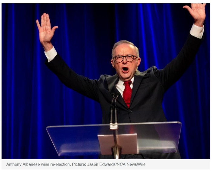 澳洲大选结果出炉