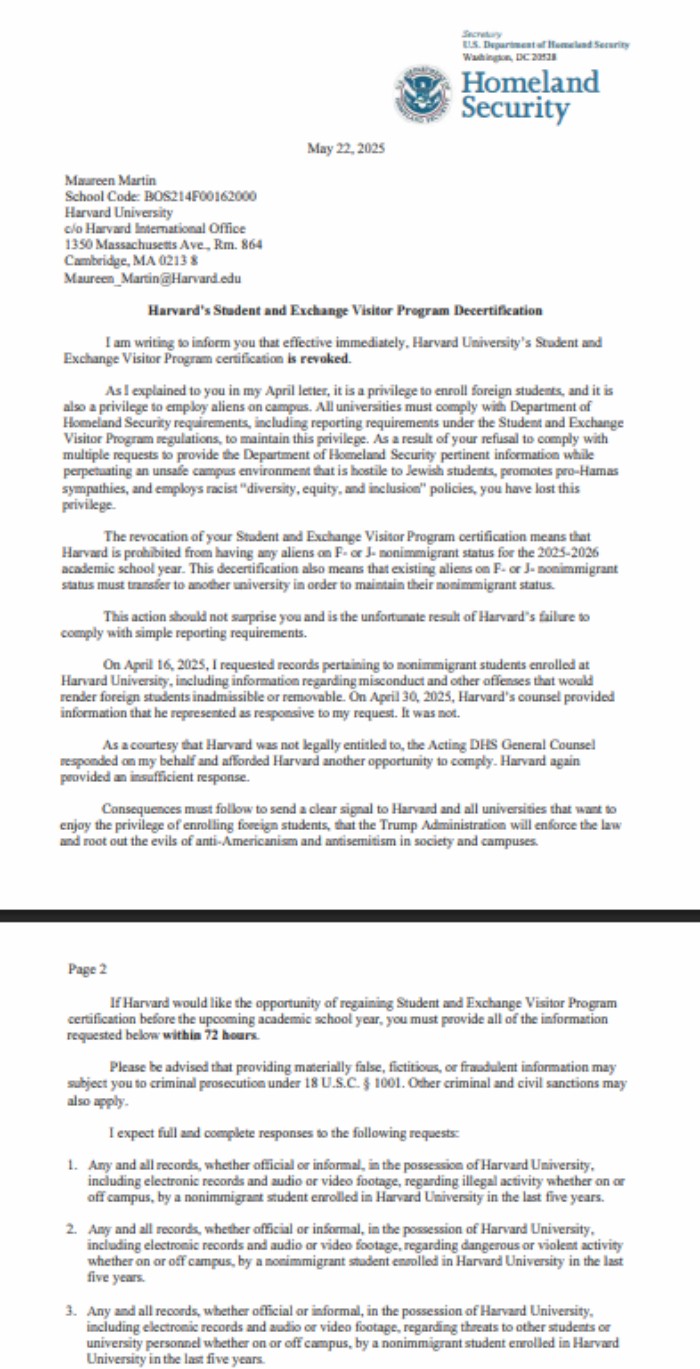 美国政府冻结哈佛联邦资助 美国政府冻结哈佛联邦资助