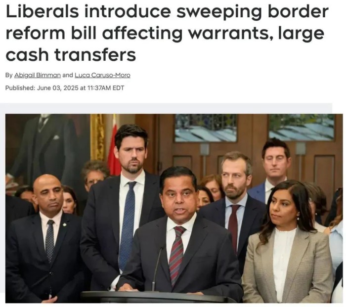 加拿大宣布史上最强移民边境法案