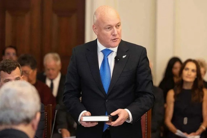 新西兰总理Christopher Luxon