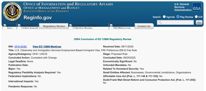 EB-5申请成本要涨 EB-5申请成本要涨