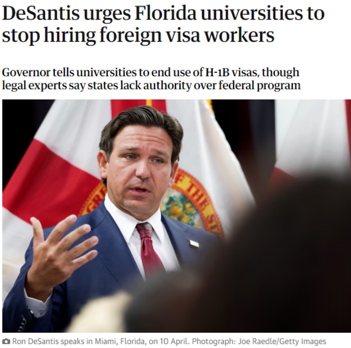 佛罗里达州州长罗恩·德桑蒂斯