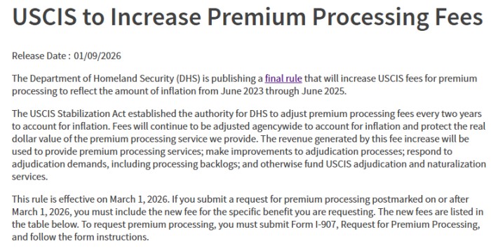 加急费全面上涨