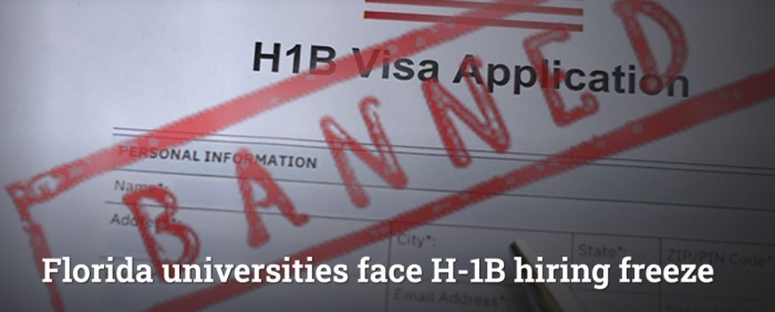 佛州叫停H-1B