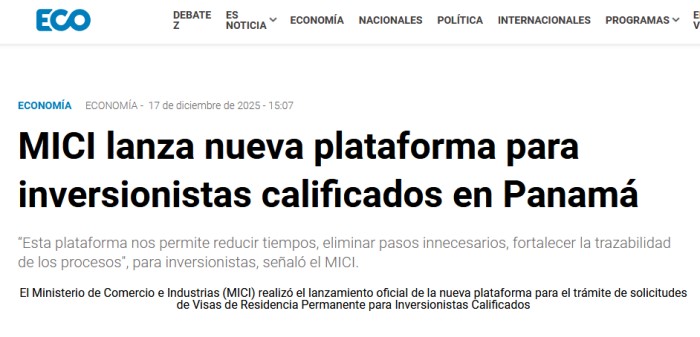 巴拿马投资移民重磅升级