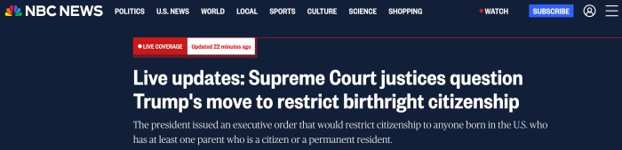 在美出生即公民终结