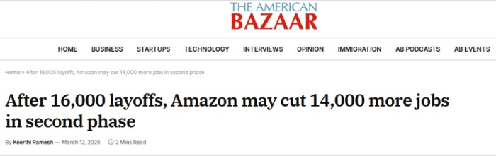 甲骨文突击裁员3万人